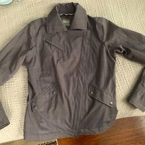 Athleta spring rain jacket - asymmetric zipper